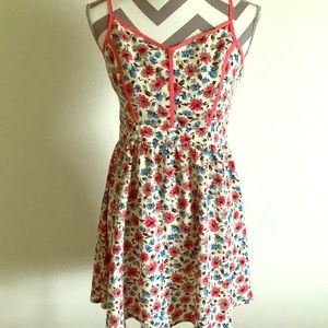 Floral print dress